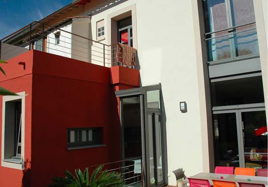 maison rouge