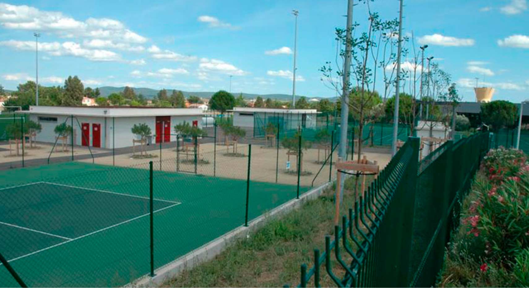 terrain de tennis