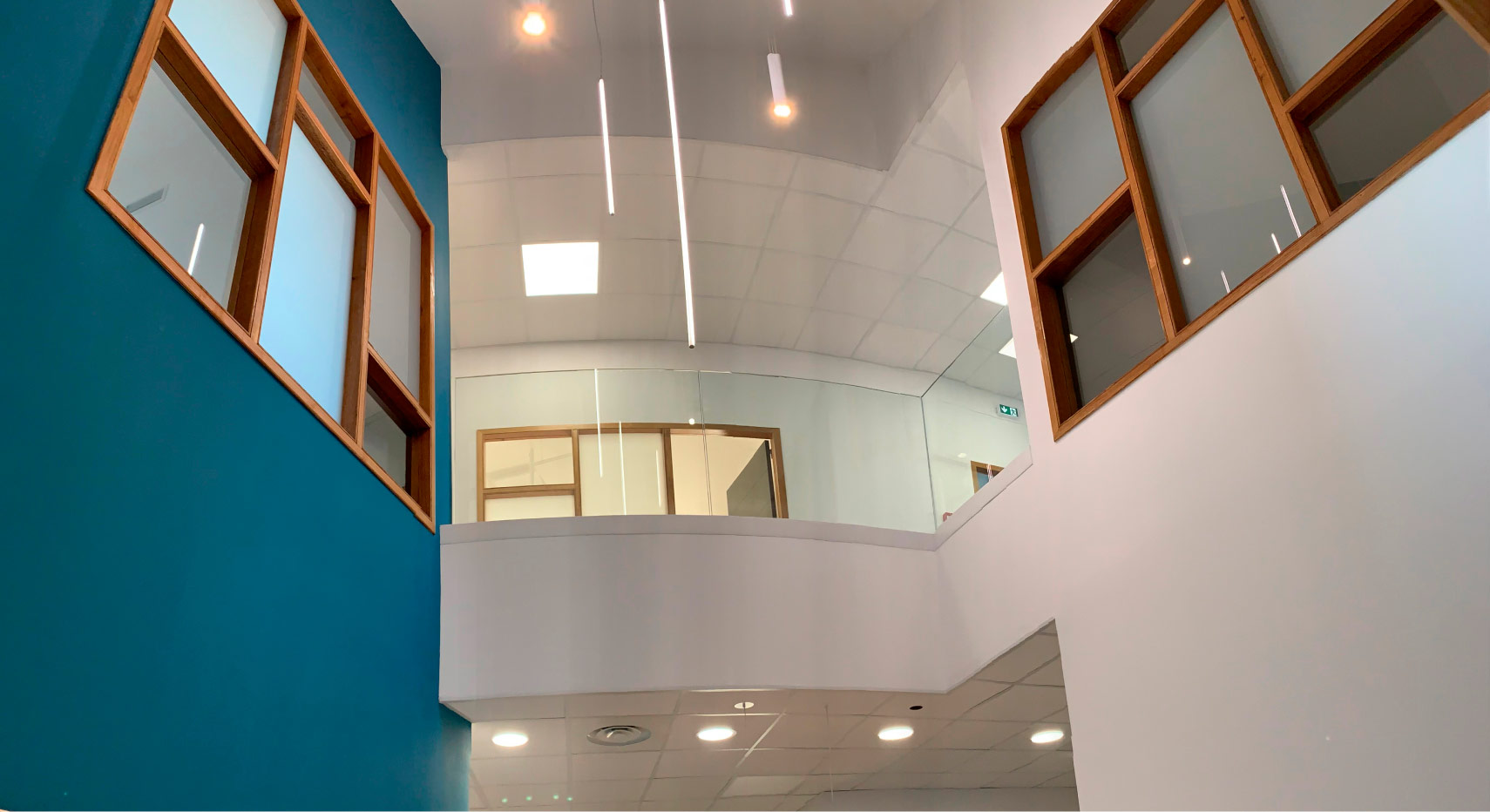 intérieur d'un centre médical